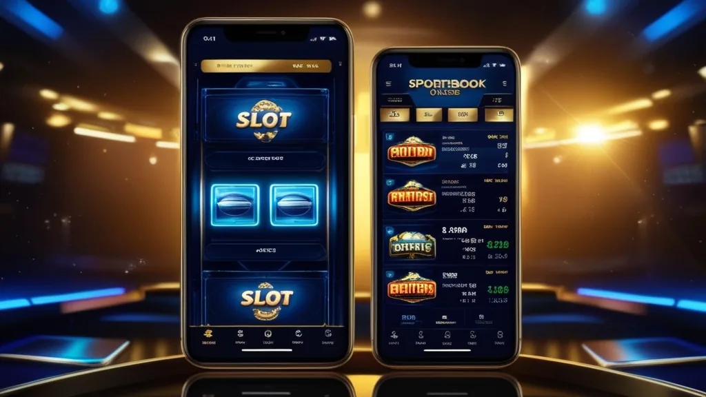 Smartphone met casino-spellen en sportweddenschappen in één app